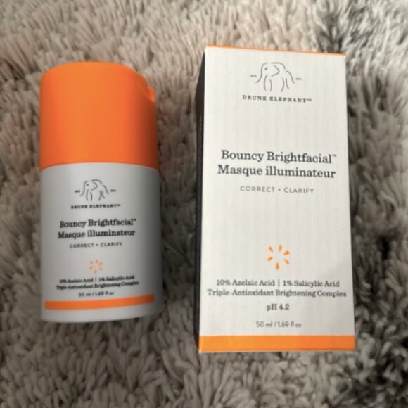 Drunk Elephant Bouncy Brightfacial Brightening Mask - 50ml - Picture 2 of 2